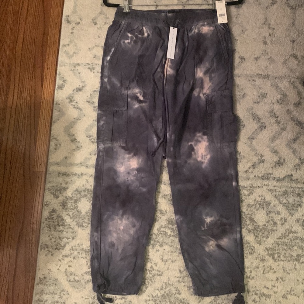 Tie dye cargo pants Sanctuary x Anthropologie